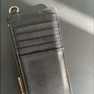 Tory Burch top zip card case